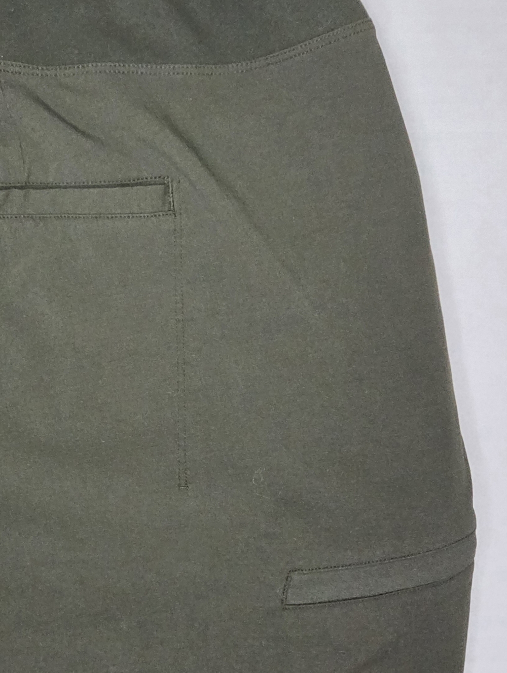 Athleta Womens Trekkie High Rise Jogger Pants Size 20 Aspen Olive Sporty Logo - Picture 6 of 14